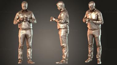 Figurines of people Fabian Duplicate 3d model