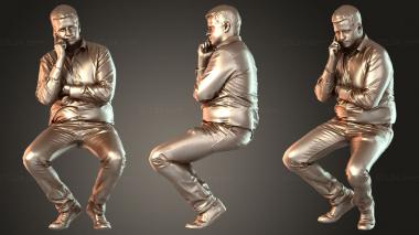 Figurines of people Fabian Heroic 3d model