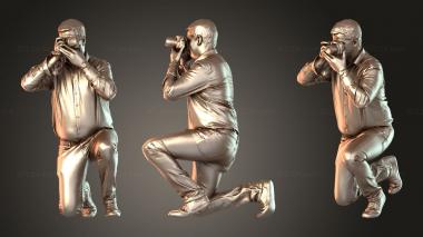 Figurines of people Fabian Strong 3d model