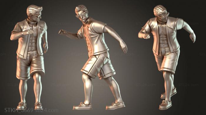 Figurines of people (Female Civilian Graceful, STKH_3669) 3D models for cnc