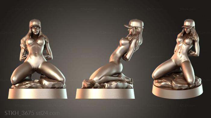 Figurines of people (Figuremaster Rose NSFW Pink, STKH_3675) 3D models for cnc