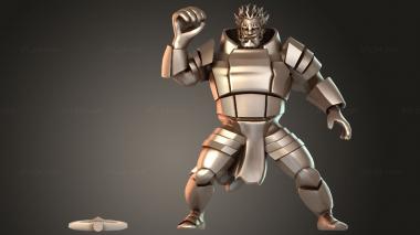 Figurines of people Fire Giant for Shapeways 3d model