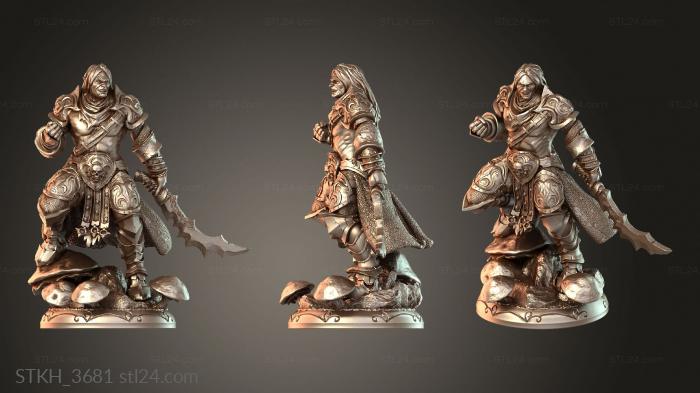 Figurines of people (Forgotten Mae Tuniel, STKH_3681) 3D models for cnc