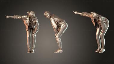 Figurines of people Francine Duplicate 3d model