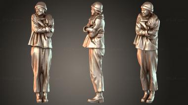 Figurines of people Francine Duplicate 2 3d model