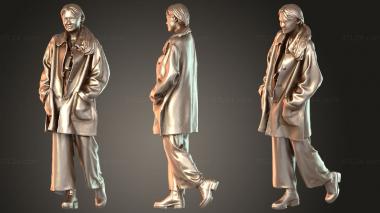 Figurines of people Francine Elegant 3d model