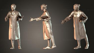 Figurines of people Francine Legendary 3d model