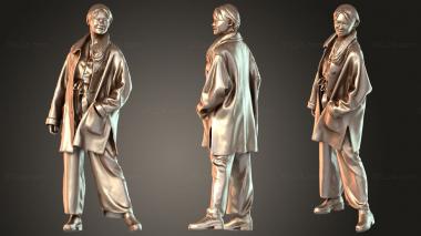 Figurines of people Francine Quiet 3d model