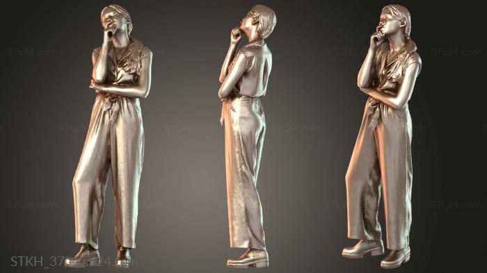 Figurines of people (Francine Wild, STKH_3704) 3D models for cnc