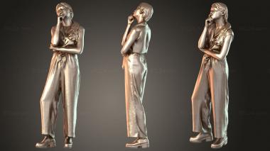 Figurines of people Francine Wild 3d model