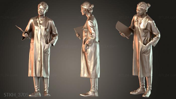 Figurines of people (Francine Youthful, STKH_3705) 3D models for cnc
