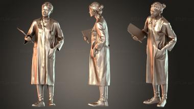 Figurines of people Francine Youthful 3d model