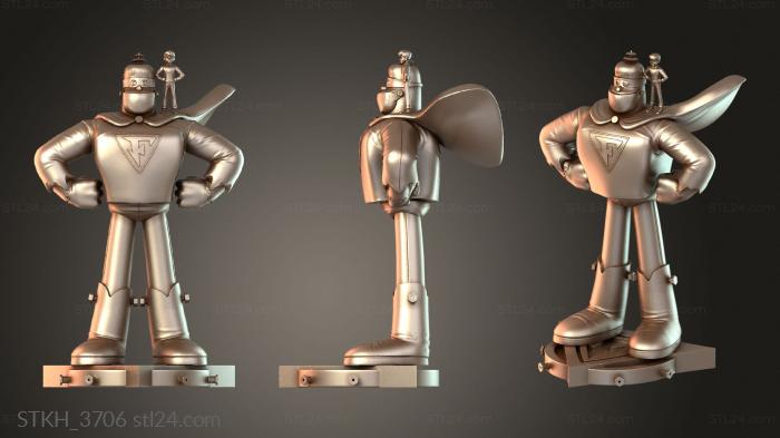 Figurines of people (Frankenstein Jr, STKH_3706) 3D models for cnc