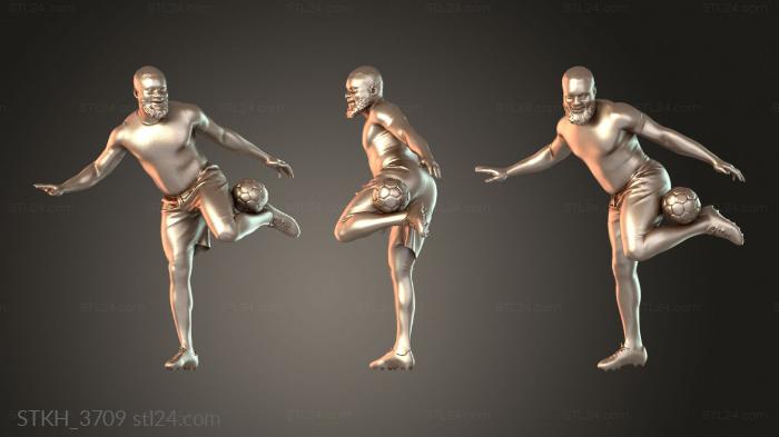Figurines of people (Gabriel, STKH_3709) 3D models for cnc