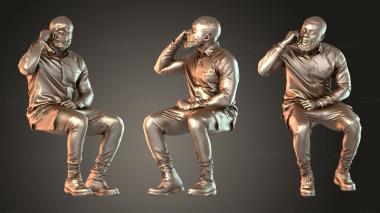 Figurines of people Gabriel Duplicate 2 3d model
