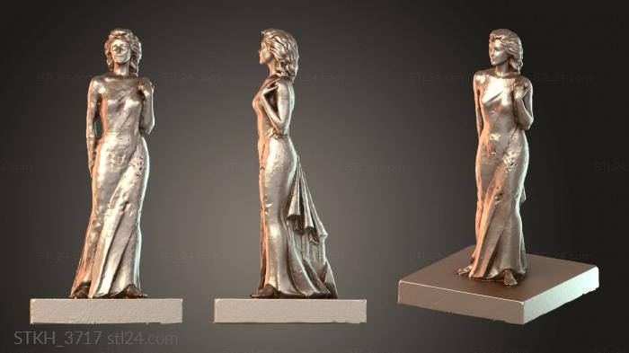 Figurines of people (Gardner, STKH_3717) 3D models for cnc