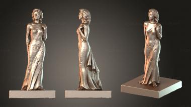 Figurines of people Gardner 3d model