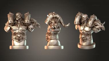 Figurines of people Garrosh Determined 3d model
