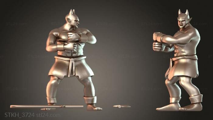 Figurines of people (Genie Eti, STKH_3724) 3D models for cnc