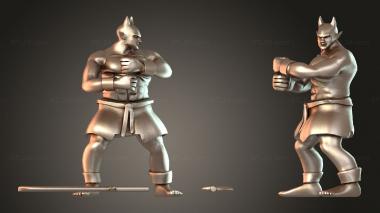 Figurines of people Genie Eti 3d model