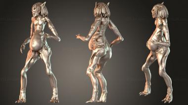 Figurines of people Ghoul Maurezhi 3d model