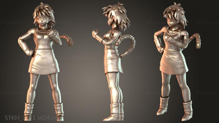 Figurines of people (Gine, STKH_3731) 3D models for cnc