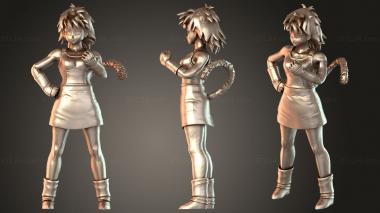 Figurines of people Gine 3d model