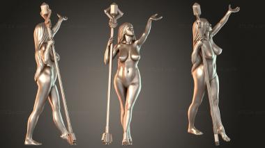 Figurines of people Girl Five 3d model