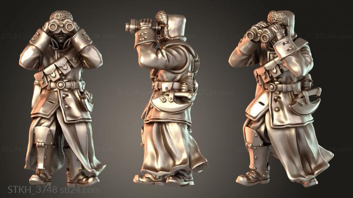 Figurines of people (Grand Battery Field Crew Loader Bold, STKH_3748) 3D models for cnc