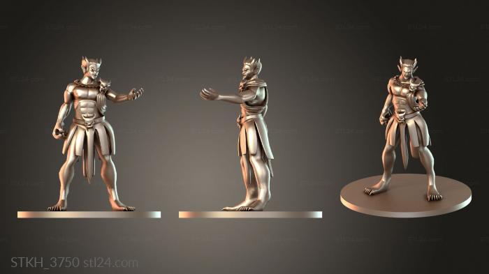 Figurines of people (Grazzt, STKH_3750) 3D models for cnc