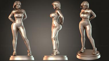 Figurines of people Heroic 3d model