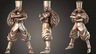 Figurines of people Hardcore Gero 3d model