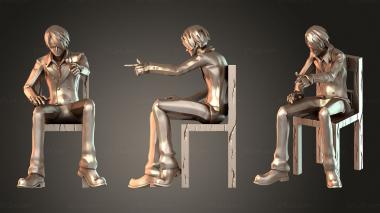 Figurines of people Hardcore Hero Sanji Vinsmoke 3d model