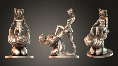 Figurines of people Harley Quinn on Lipman Batman 3d model