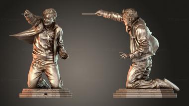Figurines of people Harry Potter 3d model