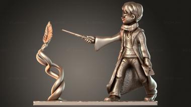 Figurines of people Harry Potter Diorama Adjustment Pin 3d model