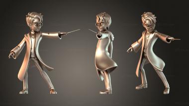 Figurines of people Harry Potter SC for CNC and Er 3d model