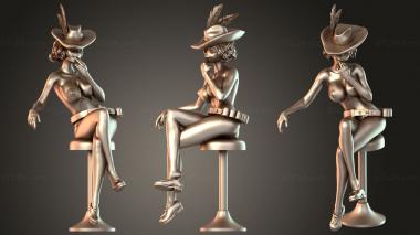 Figurines of people Haru Okumura NSFW Duplicate 3d model