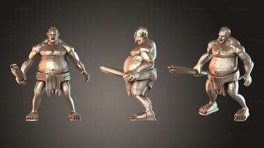 Figurines of people Hill Giant for Shapeways 3d model