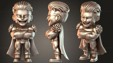 Figurines of people Homelander Chibi Duplicate 3d model