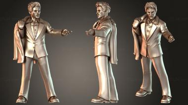 Figurines of people Hooligan Leader 3d model