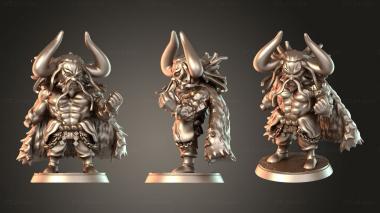 Figurines of people Huper Kaido 3d model