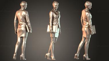 Figurines of people Ina Duplicate 3d model