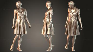 Figurines of people Ina Duplicate 2 3d model