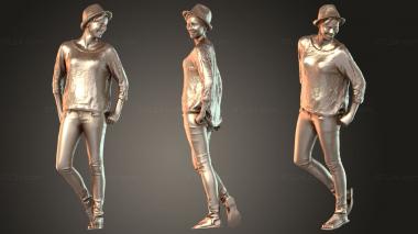 Figurines of people Ina Duplicate 3 3d model
