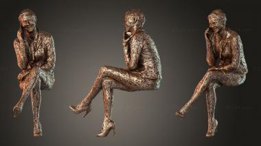 Figurines of people Ina Native 3d model