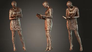 Figurines of people Ina Native Optimistic 3d model