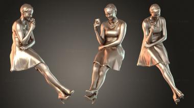 Figurines of people Ina Native Strong 3d model