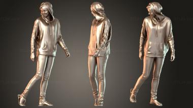 Figurines of people Ina Valiant 3d model