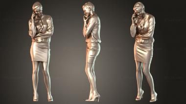 Figurines of people Ina Womanly 3d model